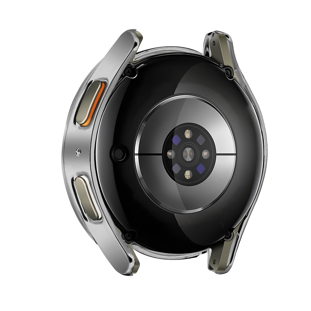 Samsung Galaxy Watch 7 - 40mm Diamond Case with Glass (Silver)