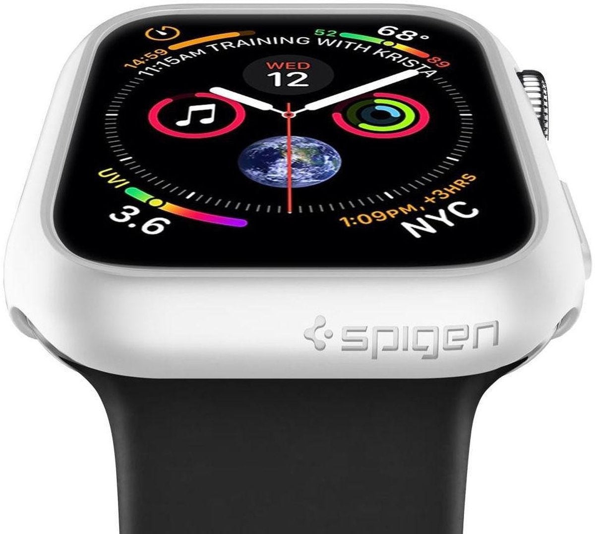Spigen Apple Watch Thin Fit Case (White)