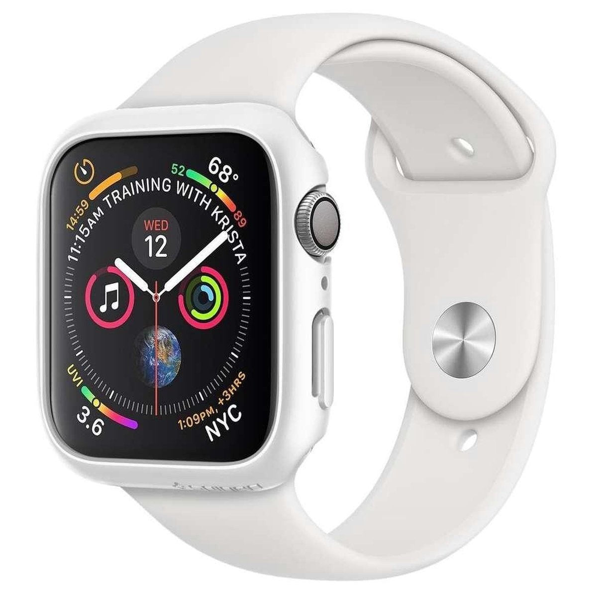 Spigen Apple Watch Thin Fit Case (White)