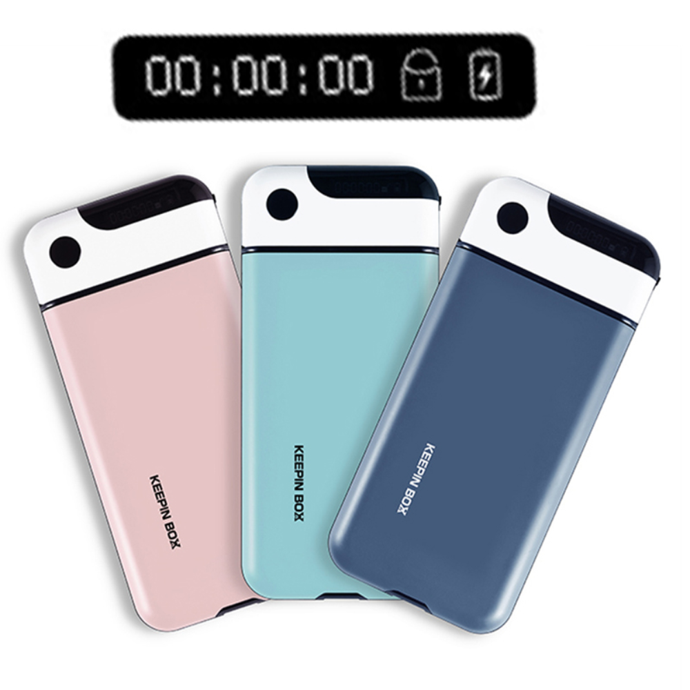 Cell phone lock box with timer
