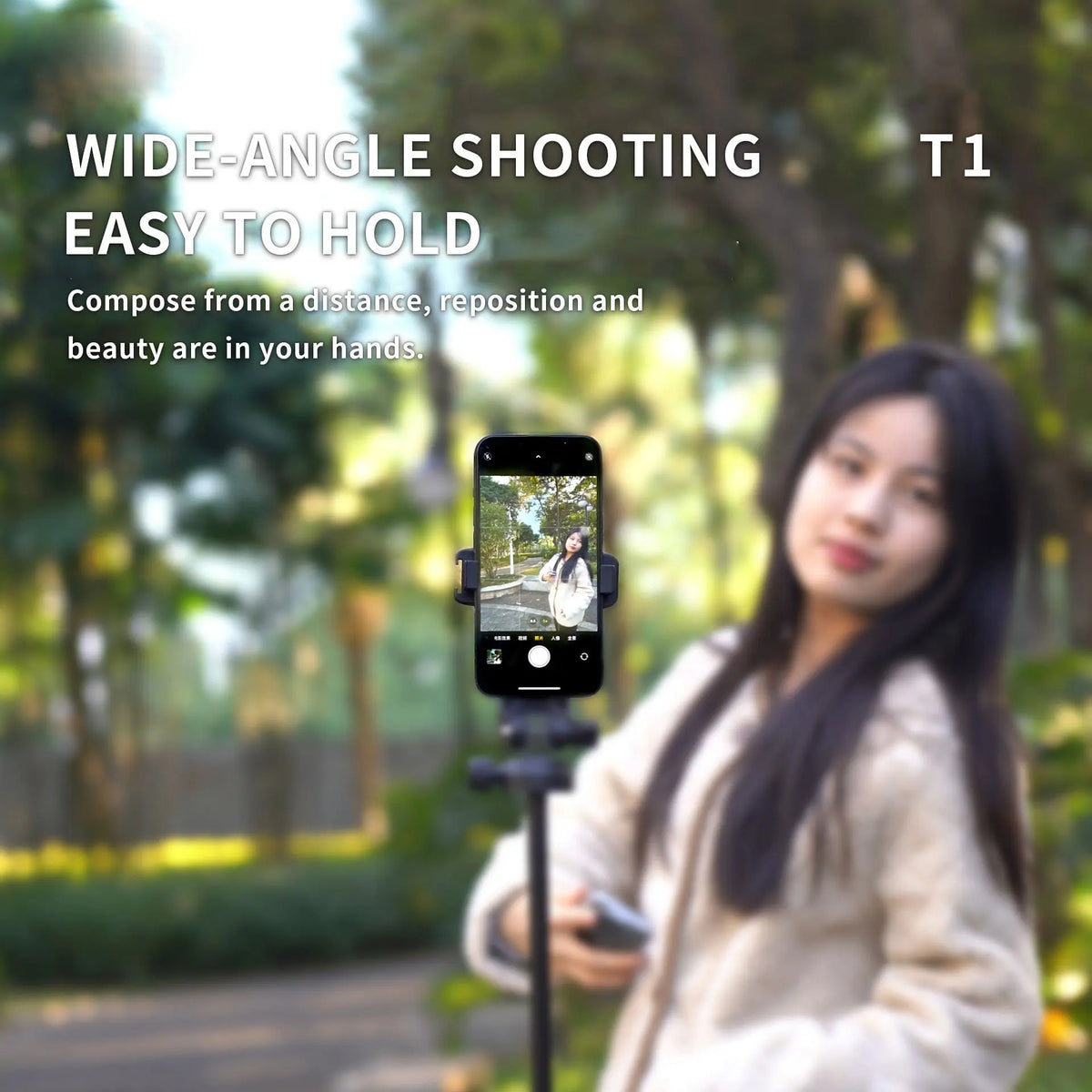 Magnetic Phone Vlog Screen – Rear Camera Monitor
