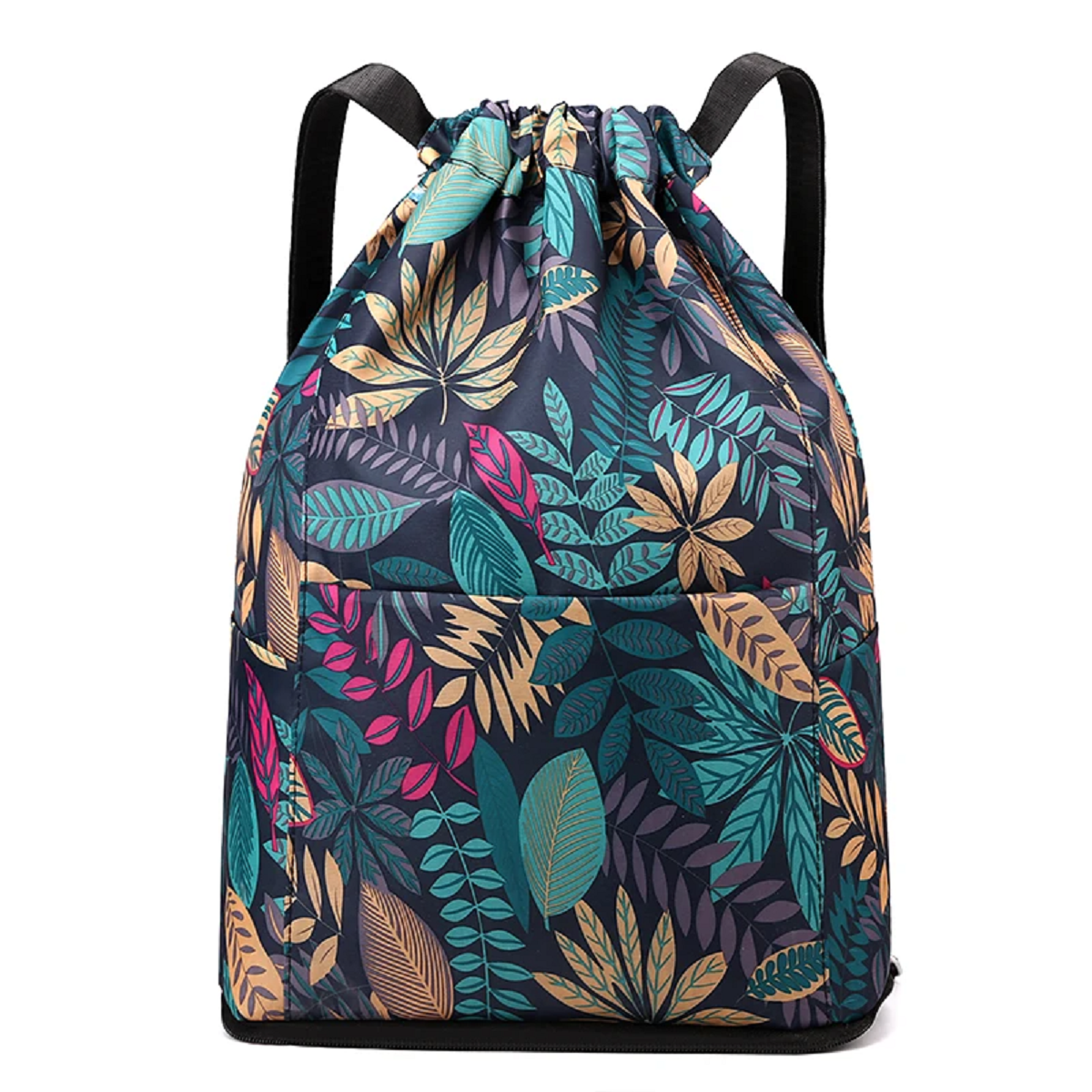 Women's Drawstring Bag Foldable Large Capacity Backpack