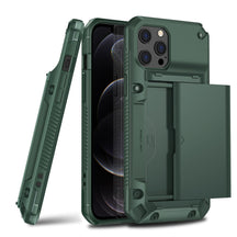 Armor slide card case for iPhone blxck norway™
