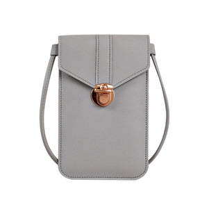 Touchable PU Leather Change Bag
