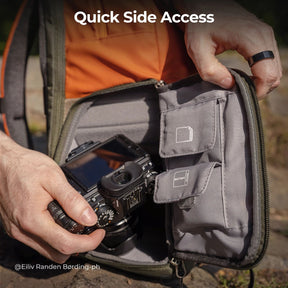 Rain Cover Camera Backpack Outdoor Travel Photography Bag