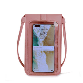 Touchable PU Leather Change Bag