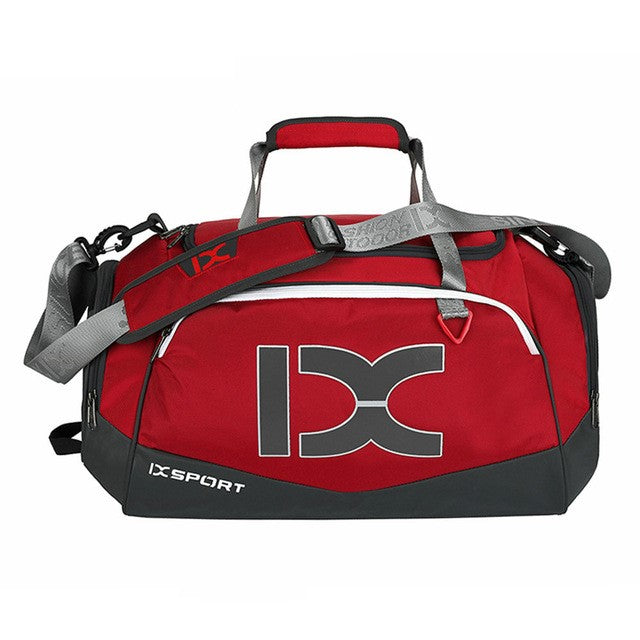 Gym bag multifunction dry wet separation bags
