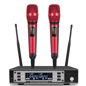 UHF professional dual wireless microphone blxck norway™