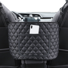 Pu leather car handbag holder interior auto seat blxck norway™