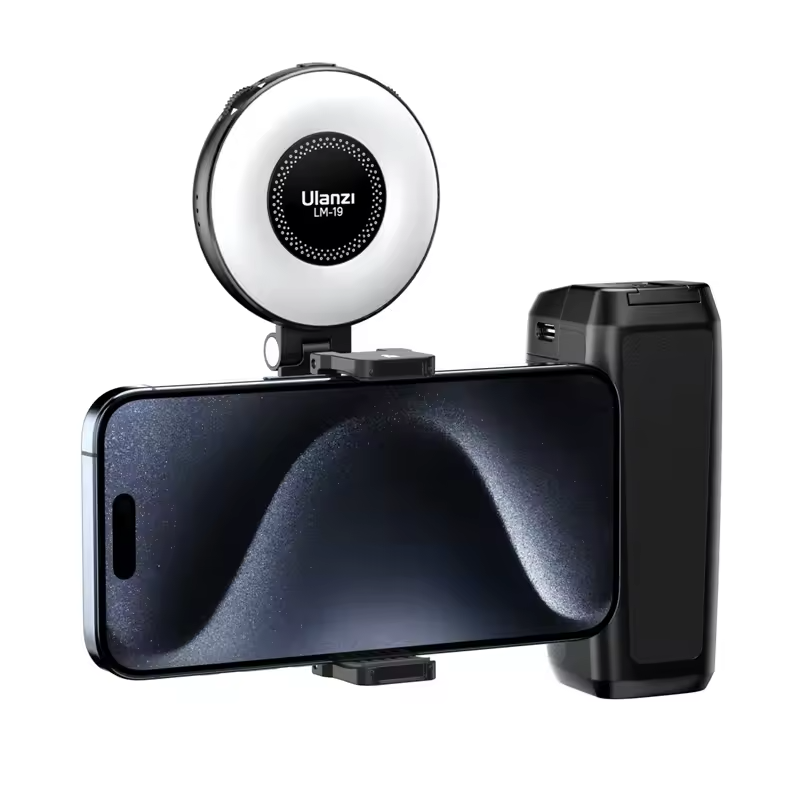 Bluetooth Camera Shutter Grip – Smartphone Selfie Handle and Stabiliser