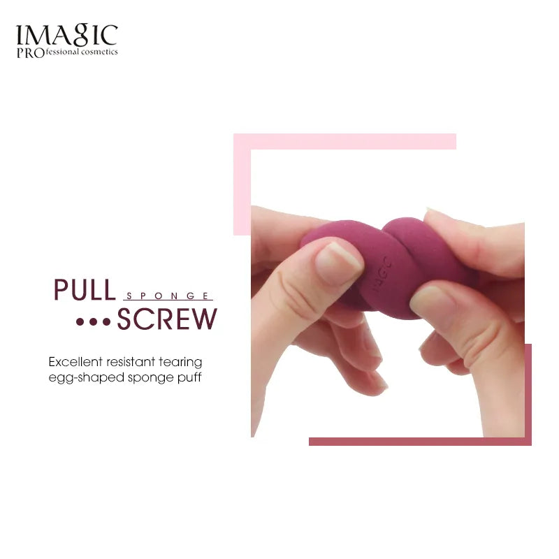 Soft and Anatomical professional makeup sponge - Set with 10 pieces