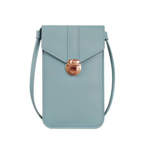 Touchable PU Leather Change Bag