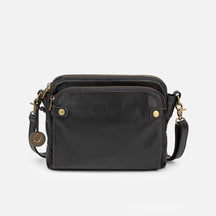 Vintage Three Layer Leather Crossbody Shoulder & Clutch Bag