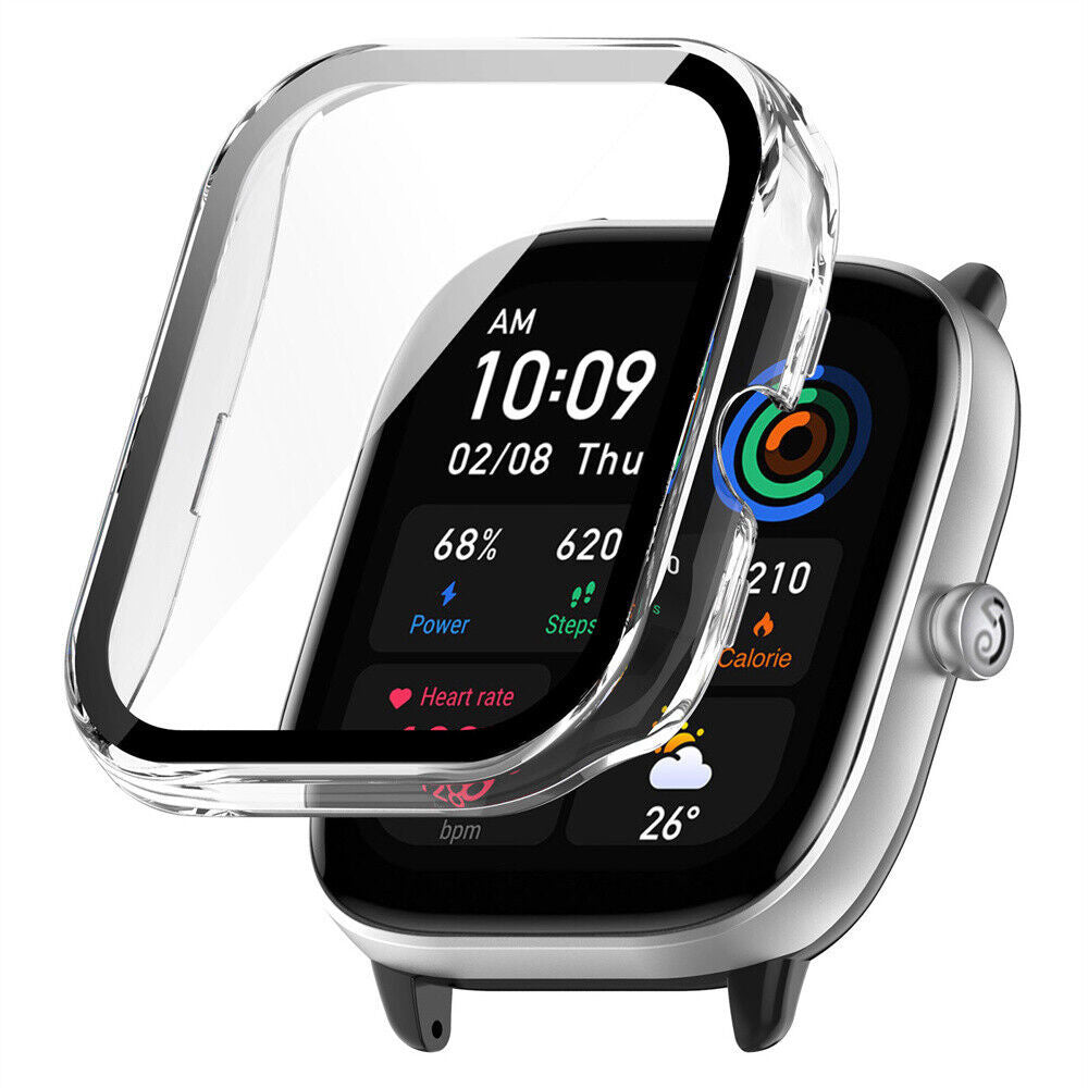 Amazfit GTS 4 Mini PC Case with Glass (Transparent)