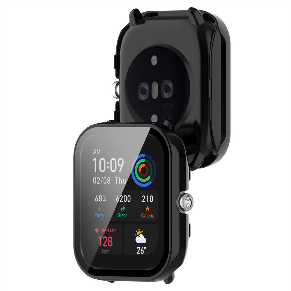 Amazfit GTS 4 Mini PC Case with Glass (Black)