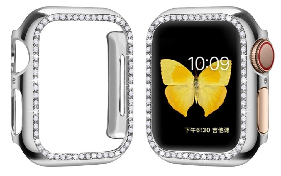 Apple Watch Diamond PC Hard Case (Silver)