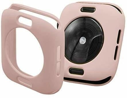 Apple Watch TPU Case (Grey/Pink)
