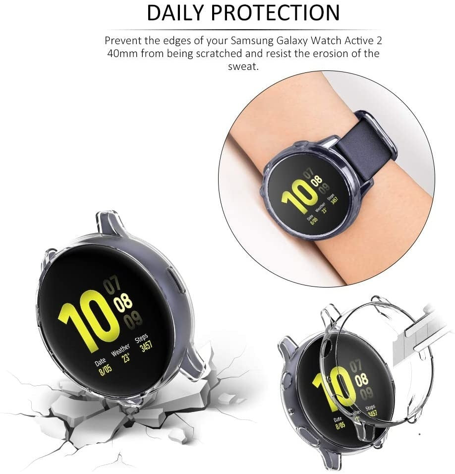 Samsung Galaxy Watch Active 2 44mm Case (Transparent)