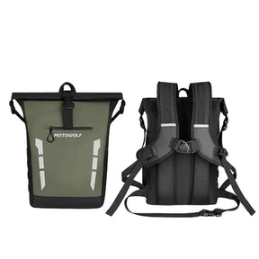 20L Waterproof Motorcycle Backpack Durable Large Capacity Moto Bag