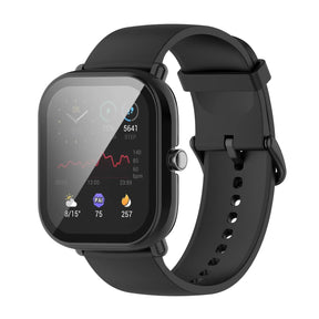 Amazfit Bip U (Pro) PC Case with Glass (Black)