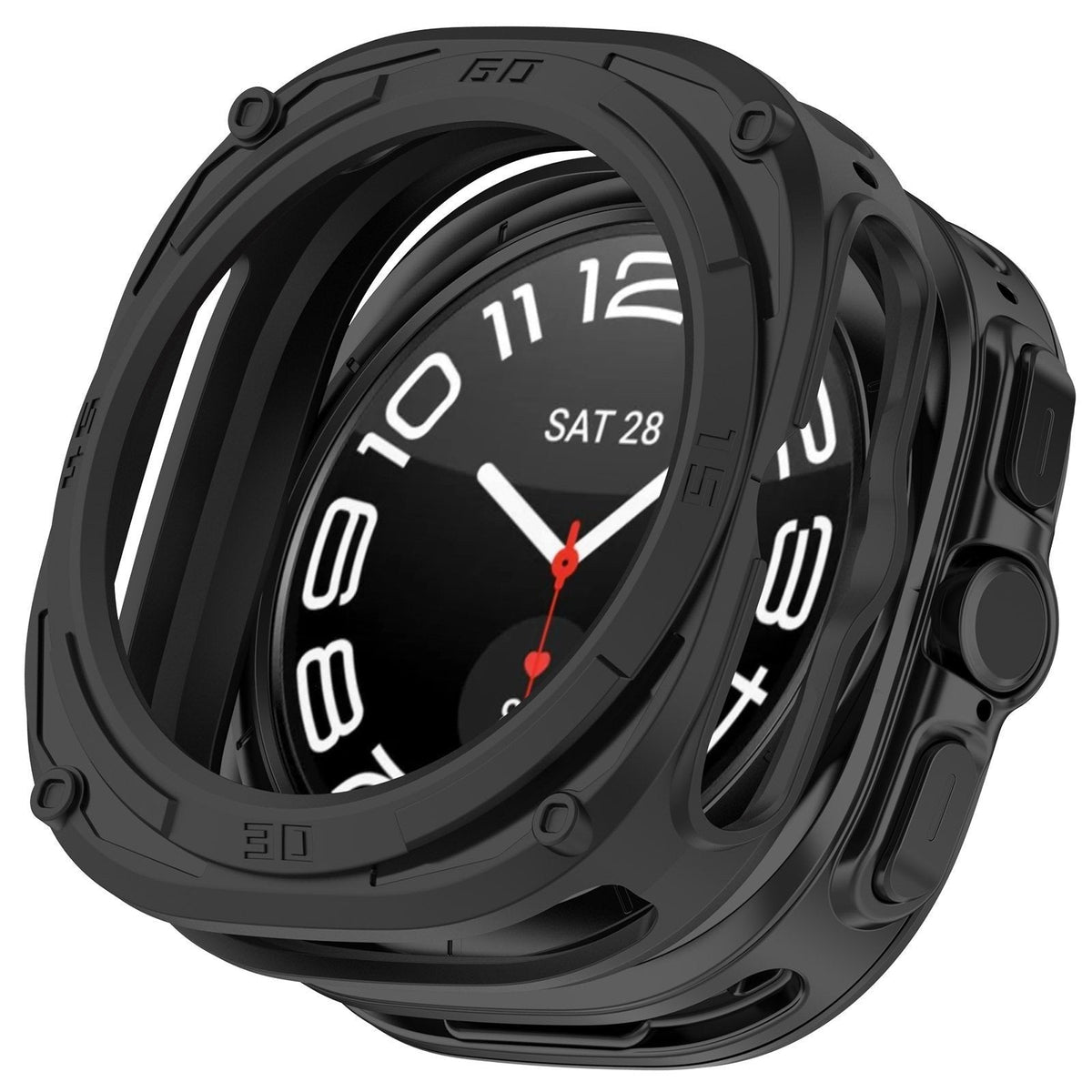 Samsung Galaxy Watch Ultra Rugged TPU Case (Black)