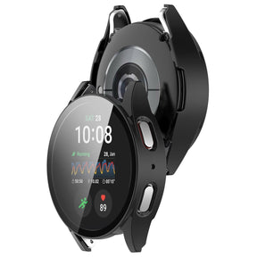 Samsung Galaxy Watch 7 40mm Hard Case With Glass (Black)