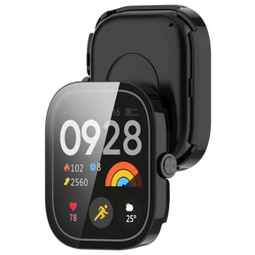 Redmi Watch 4 PC case With Glass (Black)
