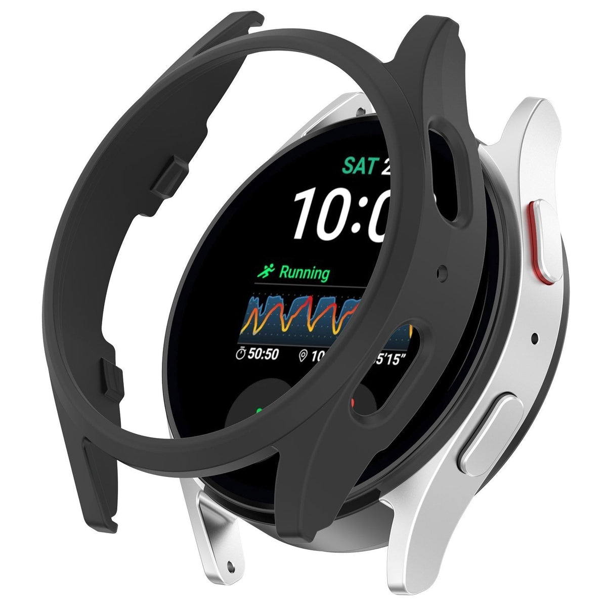 Samsung Galaxy Watch 7 44mm PC Hard Case (Black)