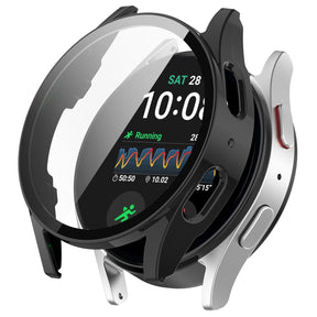 Samsung Galaxy Watch 7 44mm Hard Case With Glass (Black)