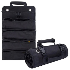 Multi-Purpose Tool Roll Organizer Bag