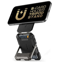 Magnetic Tripod Phone Stand – MagSafe Wallet and Adjustable Holder for iPhone