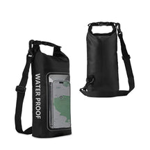2L Waterproof Dry Touch Screen Bag Roll-Top Pool Outdoor Gear Storage