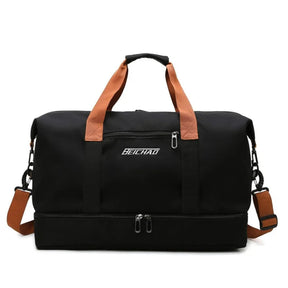 Travel Gym Bag – Portable Duffle for Fitness Short Trips and Carry-On Use