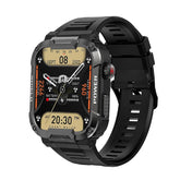 Men’s 1.85" Military Smartwatch – Bluetooth Call IP68 Waterproof Fitness Watch