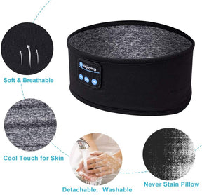 Sleeping Eyemask Headband With Bluetooth Earphones