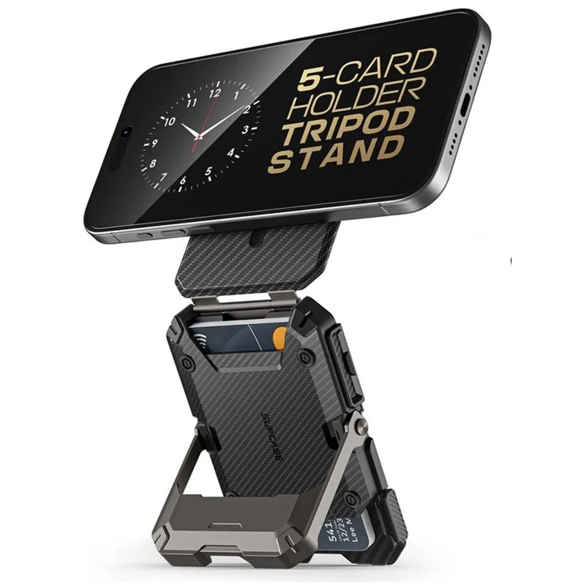 Magnetic Tripod Phone Stand – MagSafe Wallet and Adjustable Holder for iPhone