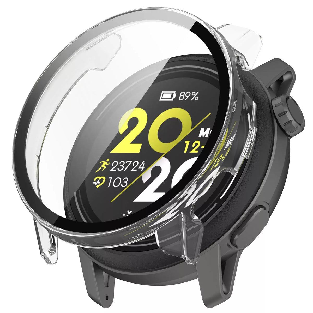 Coros Pace 3 Hard Case With Glass (Transparent)