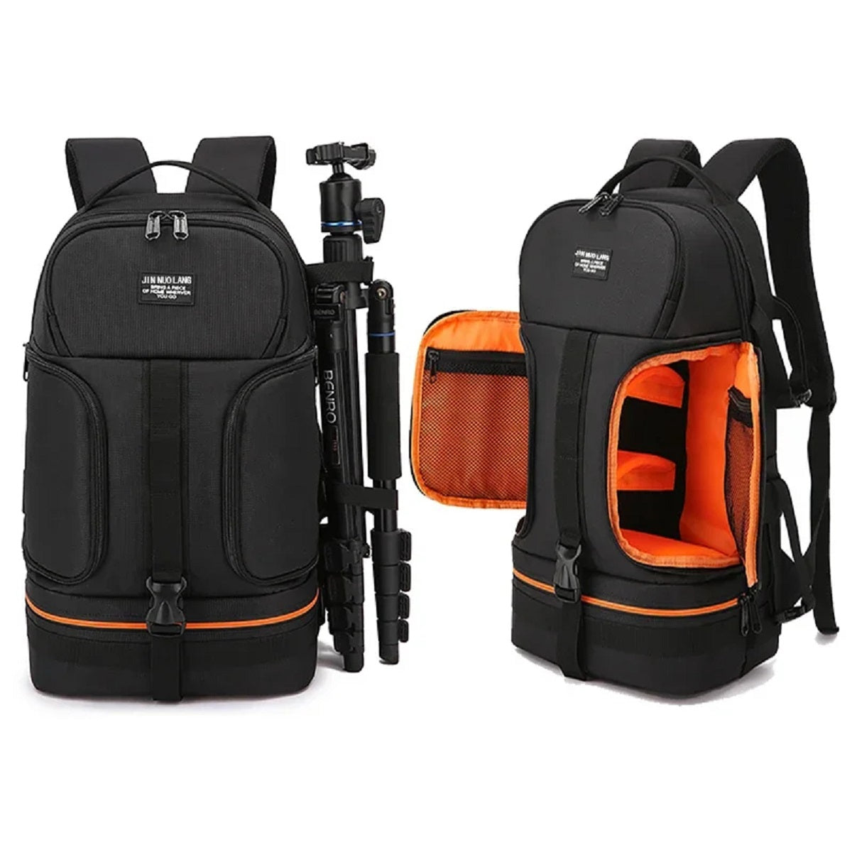 Pro Digital Camera Backpack Large Photography Bag Tripod Holder
