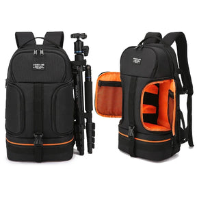 Pro Digital Camera Backpack Large Photography Bag Tripod Holder