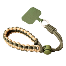 Handwoven Phone Lanyard – Adjustable Wrist Strap Anti-Drop