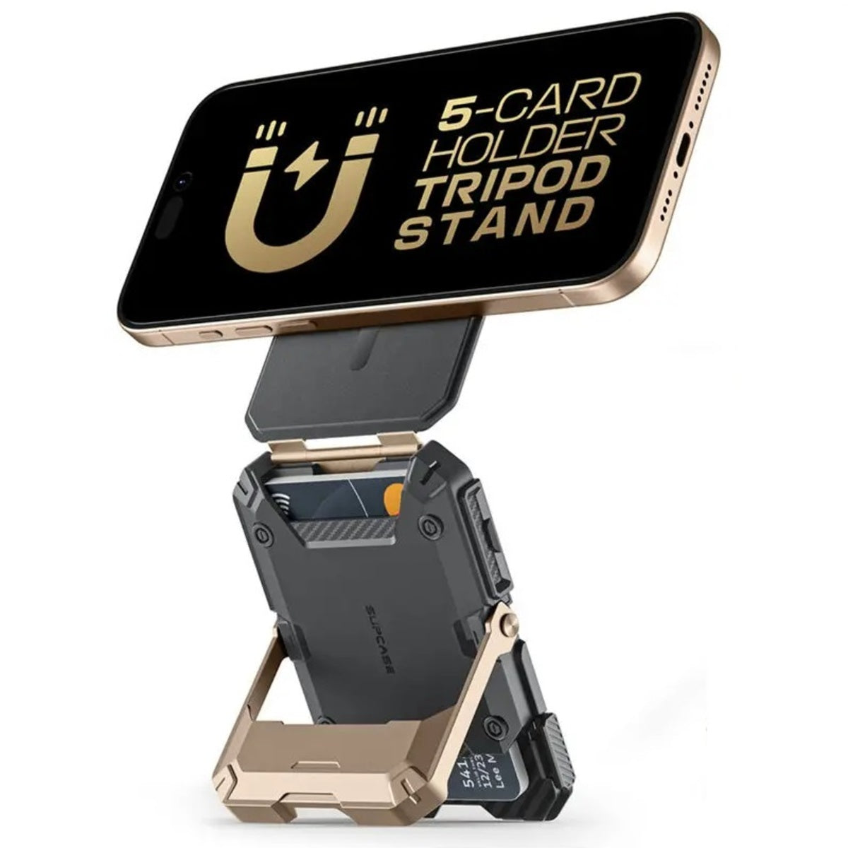 Magnetic Tripod Phone Stand – MagSafe Wallet and Adjustable Holder for iPhone