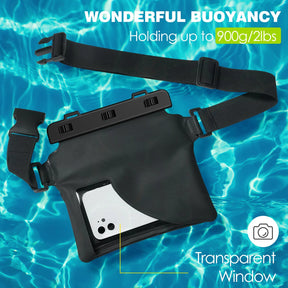 Waterproof Phone Fanny Pack – Floating Dry Pouch for Swimming