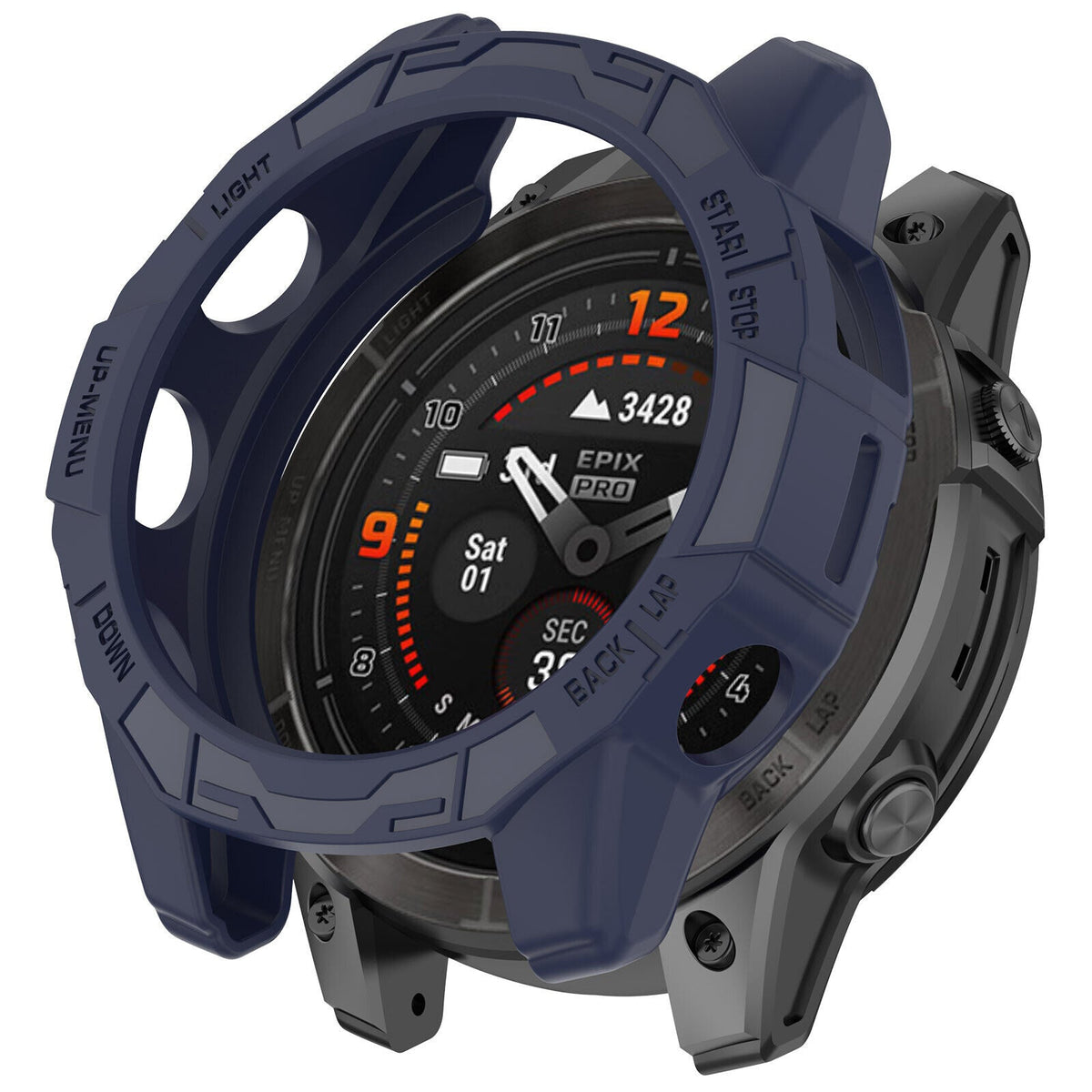 Garmin Epix Pro 51mm Rugged TPU Cover (Dark Blue)