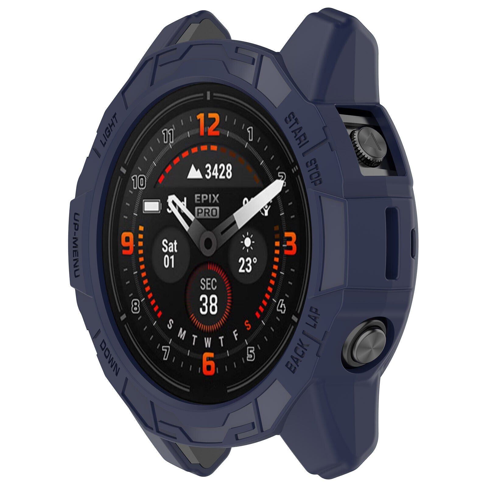 Garmin Epix Pro 51mm Rugged TPU Cover (Dark Blue)