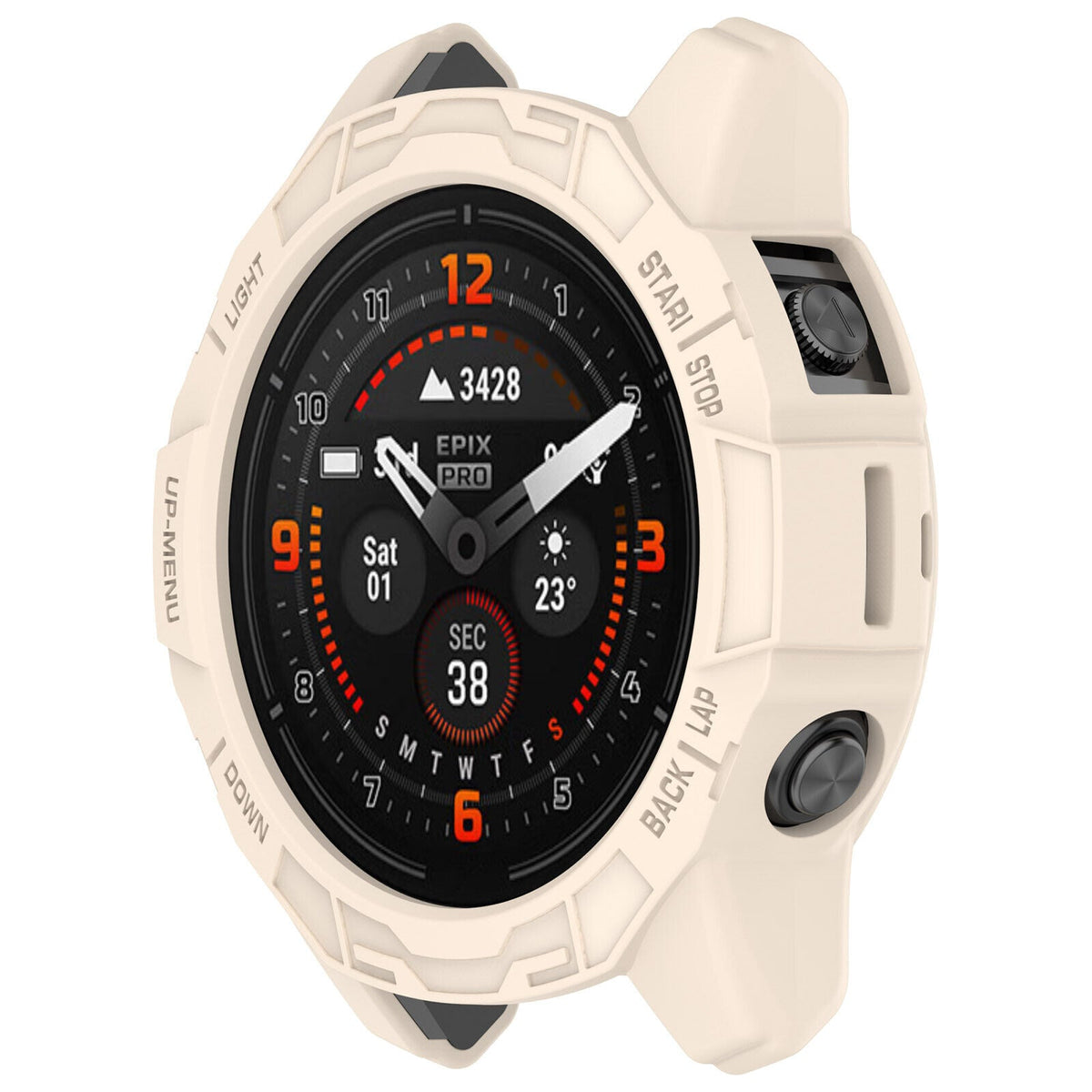Garmin Epix Pro 42mm Rugged TPU Cover (Starlight)