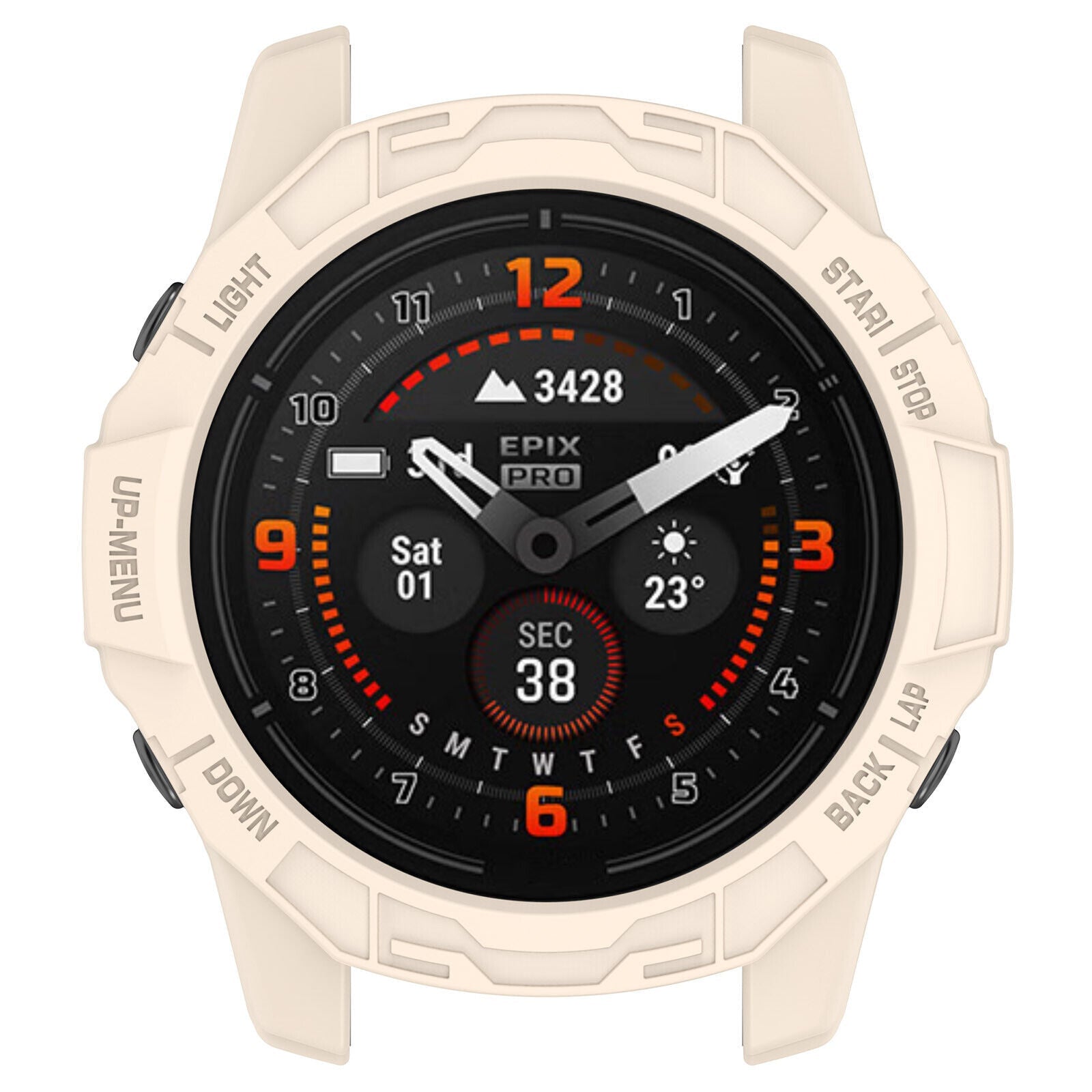 Garmin Epix Pro 42mm Rugged TPU Cover (Starlight)