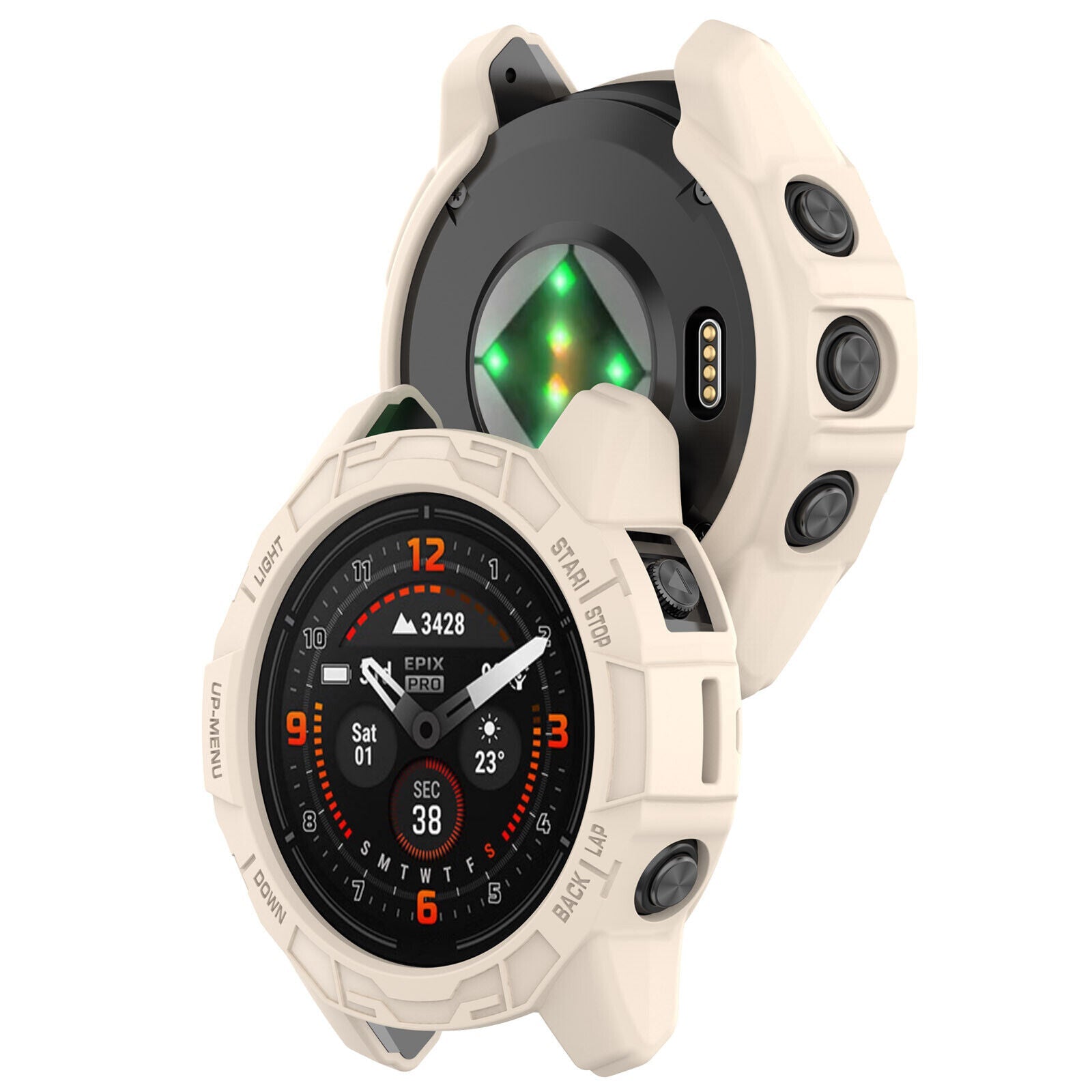 Garmin Epix Pro 42mm Rugged TPU Cover (Starlight)