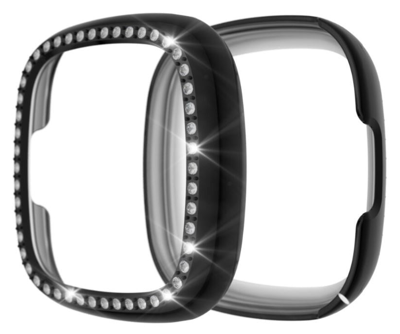 Fitbit Sense Diamond PC Case (Black)