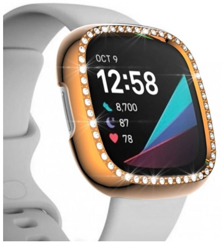 Fitbit Sense Diamond PC Case (Rose Gold)