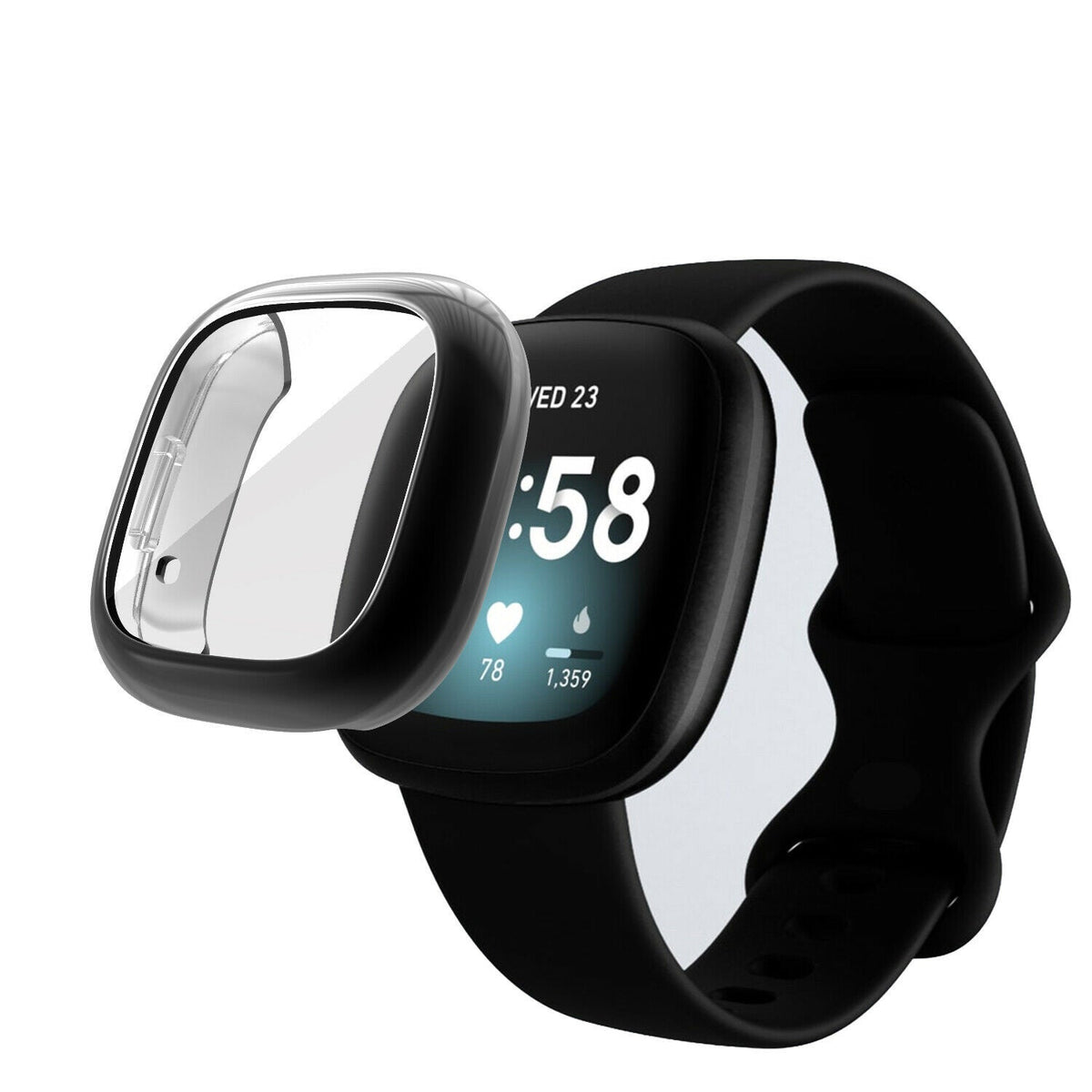 Fitbit Sense Case (Black)
